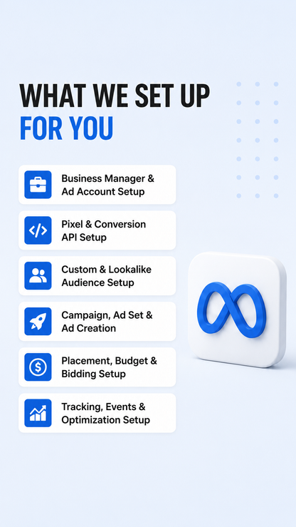 Complete Meta Ads Setup for Shopify & E-commerce